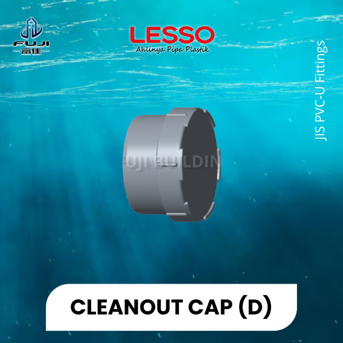 Lesso PVC (D) Cleanout Cap